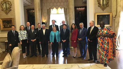 رئيس مالطا وزاهي حواس يفتتحان مؤتمر منظمة البحر الأبيض للسياحة