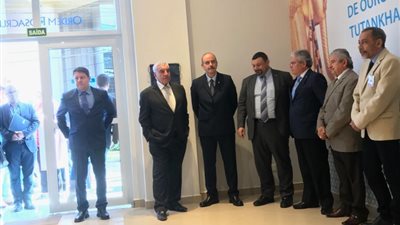 زاهي حواس يفتتح متحف توت عنخ آمون بالبرازيل