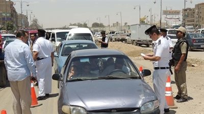 مرور الجيزة يحرر 42 مخالفة عدم استخدام حزام الأمان