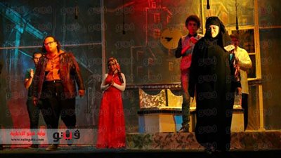 بالصور.. العرض المسرحي «أ. ب» على «السامر».. الأحد