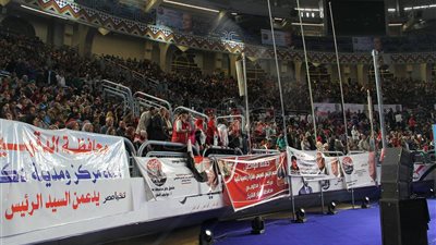 12 صورة ترصد مؤتمر دعم السيسي باستاد القاهرة