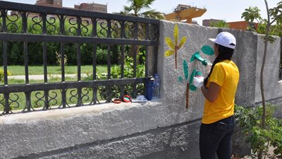 جامعة حلوان تبدأ تطوير عشوائيات عرب راشد