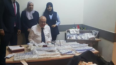 ضبط راكب حاول تهريب أدوية بـ750 ألف جنيه في مطار القاهرة