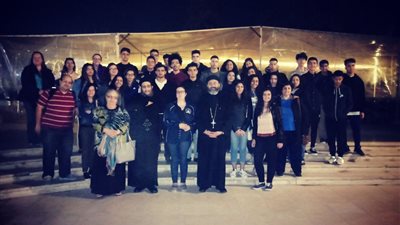 الهجرة تنظم زيارة لوفد من المصريين بكندا لمنطقة الصوت والضوء بالأهرامات