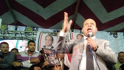 مؤتمر جماهيري في إيتاي البارود بالبحيرة لدعم السيسي لفترة ثانية