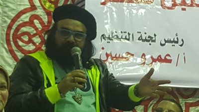 «أبو الليف» يدعم السيسي في مؤتمر شبابي بالإسكندرية (صور)