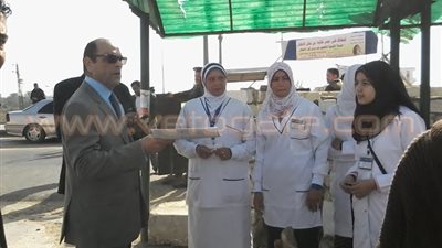بالصور.. وكيل صحة الفيوم يتفقد حملات التطعيم بمركزي طامية وسنورس