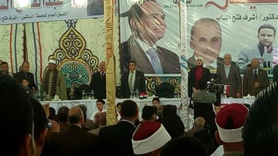 مؤتمران بالقليوبية لدعم السيسي (صور)