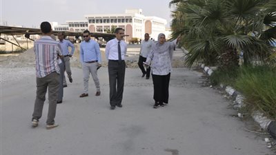 رئيس جامعة القناة يتابع تجهيزات بدء العام الدراسي الجديد