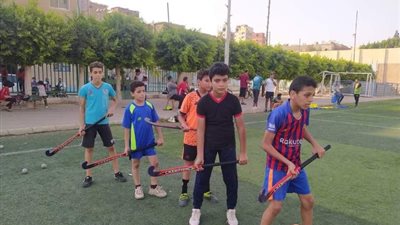 شباب الشرقية: استمرار تدريب طلاب المدارس على لعبة الهوكى 