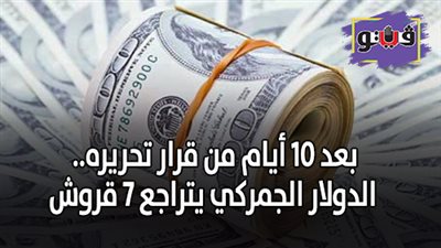 بعد 10 أيام من قرار تحريره.. الدولار الجمركي يتراجع 7 قروش