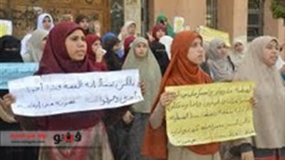 مشاحنات بين طلاب المحظورة وآخرين بجامعة المنوفية