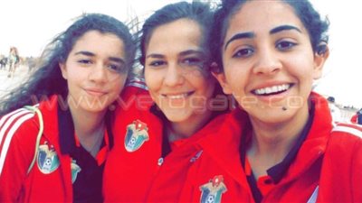 بالصور.. ناشئات الأردن يزرن الأهرامات عقب الهزيمة من الفراعنة