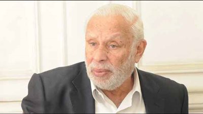 جورج إسحاق يلتقي النائب العام بدار القضاء