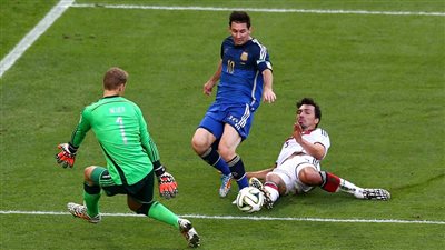 بالفيديو.. «ميسى» يهدر أولى فرص الأرجنتين بالشوط الثانى أمام ألمانيا