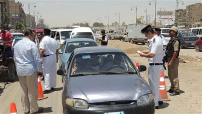 مرور الجيزة يحرر 97 مخالفة تجاوز سرعة «رادار» و1925 انتظار خاطئ