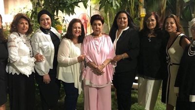 نجمات الفن يحتفلن بعيد ميلاد رجاء الجداوي الـ 81