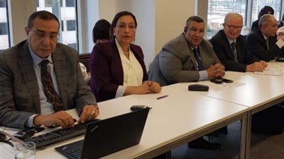 وفد خطة النواب بأمريكا يلتقي كبير إخصائيي الحوكمة بالبنك الدولى