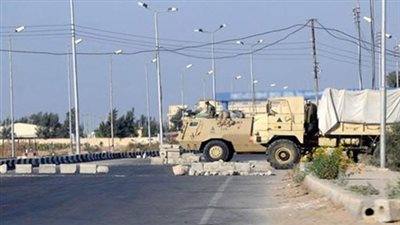 استشهاد مجند في هجوم مسلح على كمين بالعريش