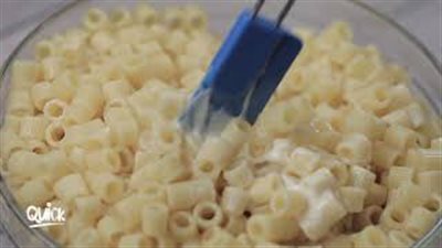 طريقة عمل المكرونة بالزبادي (فيديو)