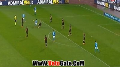 إنسيني يتقدم بالهدف الأول لنابولي في روما (فيديو)