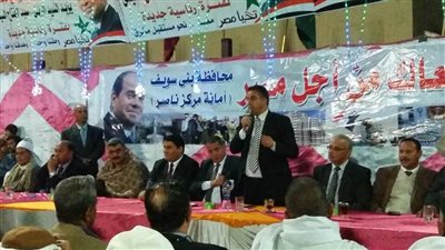 «كلنا معاك» تنظم مؤتمرين بقريتي أشمنت ومنشأة طاهر ببني سويف (صور)