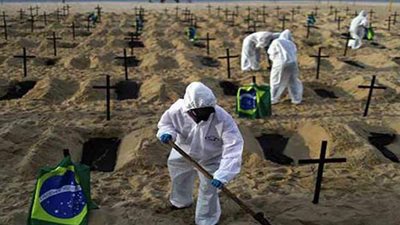 أكثر من 24 ألف إصابة بفيروس كورونا في 24 ساعة بالبرازيل