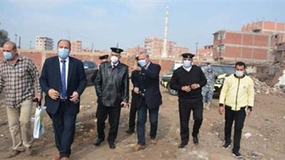 محافظ القليوبية يجري جولة لتفقد عدد من المشروعات