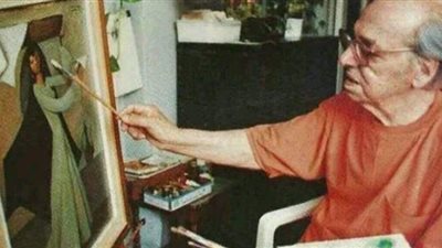 107 أعوام.. ذكرى ميلاد بيكار أشهر رسامي البورتريهات | صور