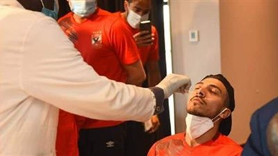 مسحة طبية للاعبي الأهلي غدا استعدادا لمواجهة سونيديب