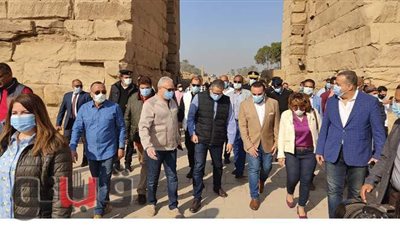 وزير الآثار يفتتح أضخم مشروع قومي.. ترميم 29 تمثالا للكباش داخل معابد الكرنك.. والعناني: نراهن على السياحة الداخلية | صور