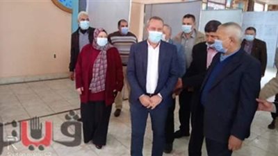 وكيل صحة الدقهلية يتفقد مستشفى شربين للاطمئنان على مرضى كورونا