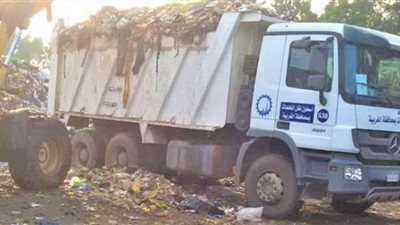 رفع ٤١٦٤ طنا من المخلفات من مدن وأحياء الغربية