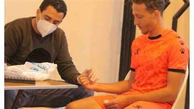 المقاصة يجري تحليل كورونا استعدادا لمباراة الإسماعيلي بالدوري