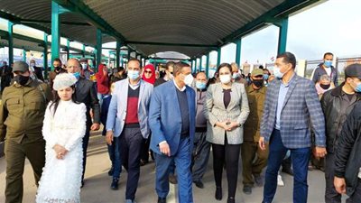 محافظ البحيرة يفتتح مجمع مواقف كوم حمادة بتكلفة 13 مليون جنيه