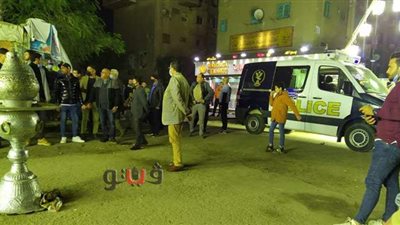 القبض على عمال وصاحب فراشة سرادق عزاء والدة حازم إمام