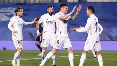 ريال مدريد  يفوز على سيلتا فيجو بثنائية في الليجا