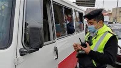 ضبط 19 ألف سائق نقل جماعي لعدم ارتداء الكمامات