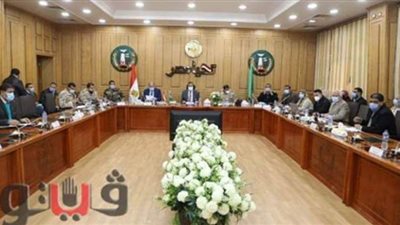 اجتماع تنسيقي لمناقشة تطوير قرى مركزى أشمون والشهداء بالمنوفية