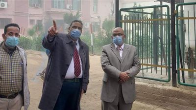 رئيس مركز فاقوس يتفقد المستشفى العام