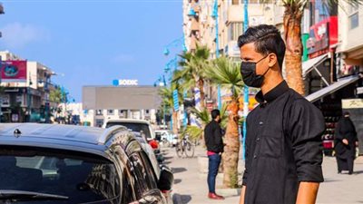 10 صور ترصد التزام مواطني مطروح بارتداء الكمامات في أول أيام تطبيق الغرامة