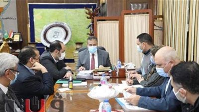 محافظ المنوفية يتابع موقف الأكسجين بالمستشفيات