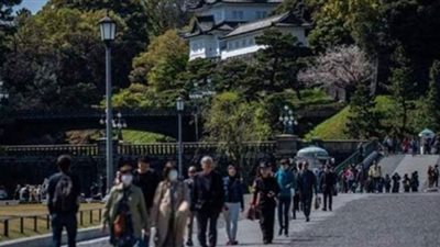 اعتقال شاب تسلل إلى قصر الإمبراطور في اليابان