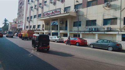 هدوء خارج مستشفى الجمهورية بعد تحويلها إلى عزل مصابي كورونا في الاسكندرية