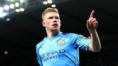 دي بروين يعادل رقم تيفيز المميز أمام تشيلسي