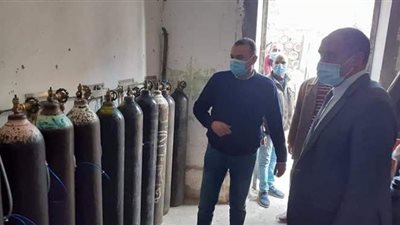 رئيس مدينة مغاغة يتفقد جاهزية المستشفى العام لمواجهة كورونا