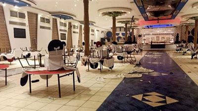 فض حفل زفاف بقاعة أفراح مغلقة ببني سويف