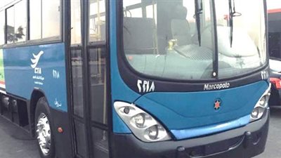 الإنتاج الحربي تقدم نموذجين لأتوبيسات تعمل بالغاز في المعرض الأول للطاقة النظيفة