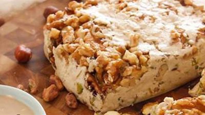 طريقة عمل الحلاوة الطحينة بالمكسرات من مطبخ الشيف آسيا