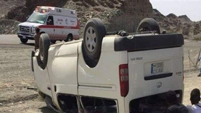 النيابة تنتدب المهندس الفني لبيان سبب انقلاب ميكروباص المعادي